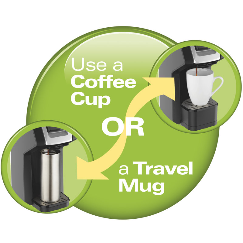 Hamilton Beach 1Cup FlexBrew® Serve Coffee Maker & Reviews Wayfair